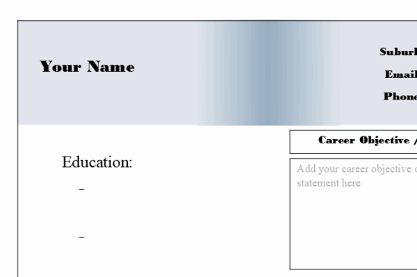 Resume Template-2